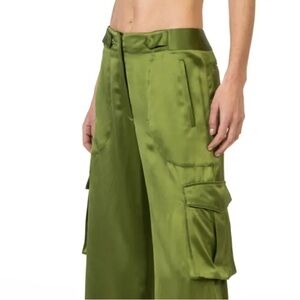 Ronny Kobo Collection Green Cargo Shorts